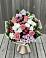 Букет цветов из: Альстромерии, Гвоздики, Розы и Хризантемы в Щельпино