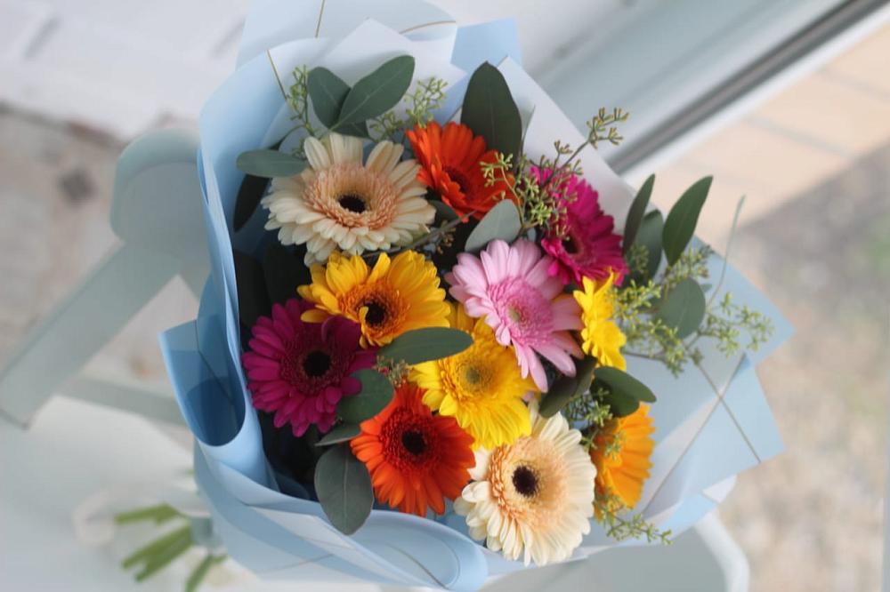 Букет цветов из: Герберы в Щельпино