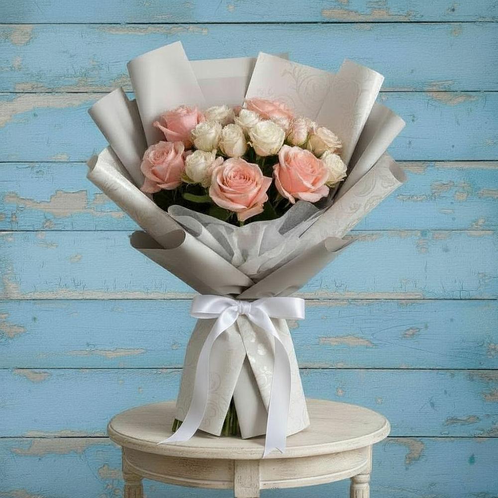 Букет цветов из: Розы в Щельпино