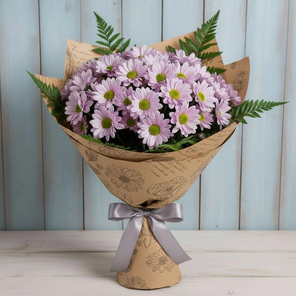 Букет цветов из: Хризантемы в Щельпино