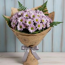 Букет цветов из:  Хризантемы #REPLACE_PRED# Щельпино