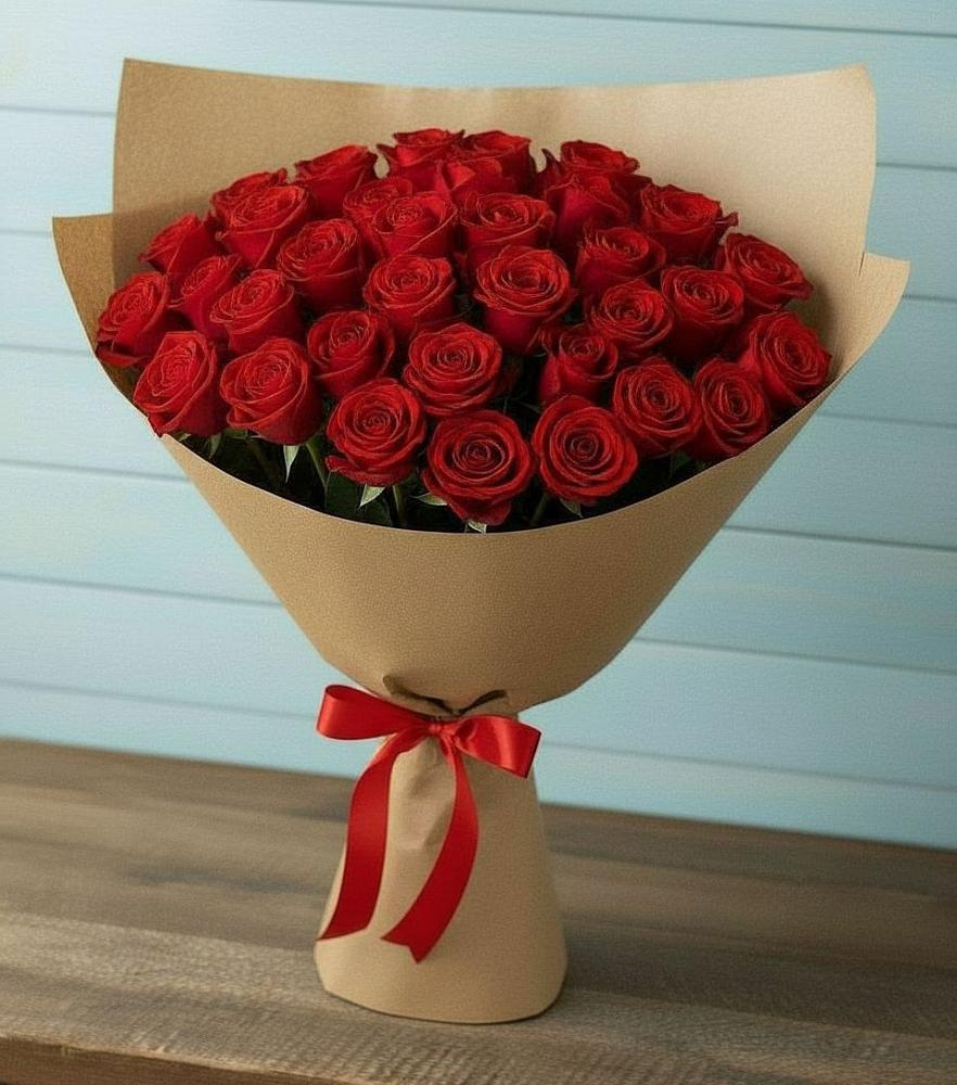 Букет Красные розы Милано в Щельпино