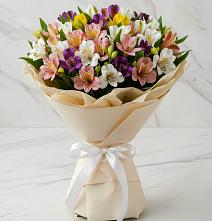 Букет цветов из:  Альстромерии в Щельпино