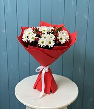 Букет цветов из:  Хризантемы в Щельпино