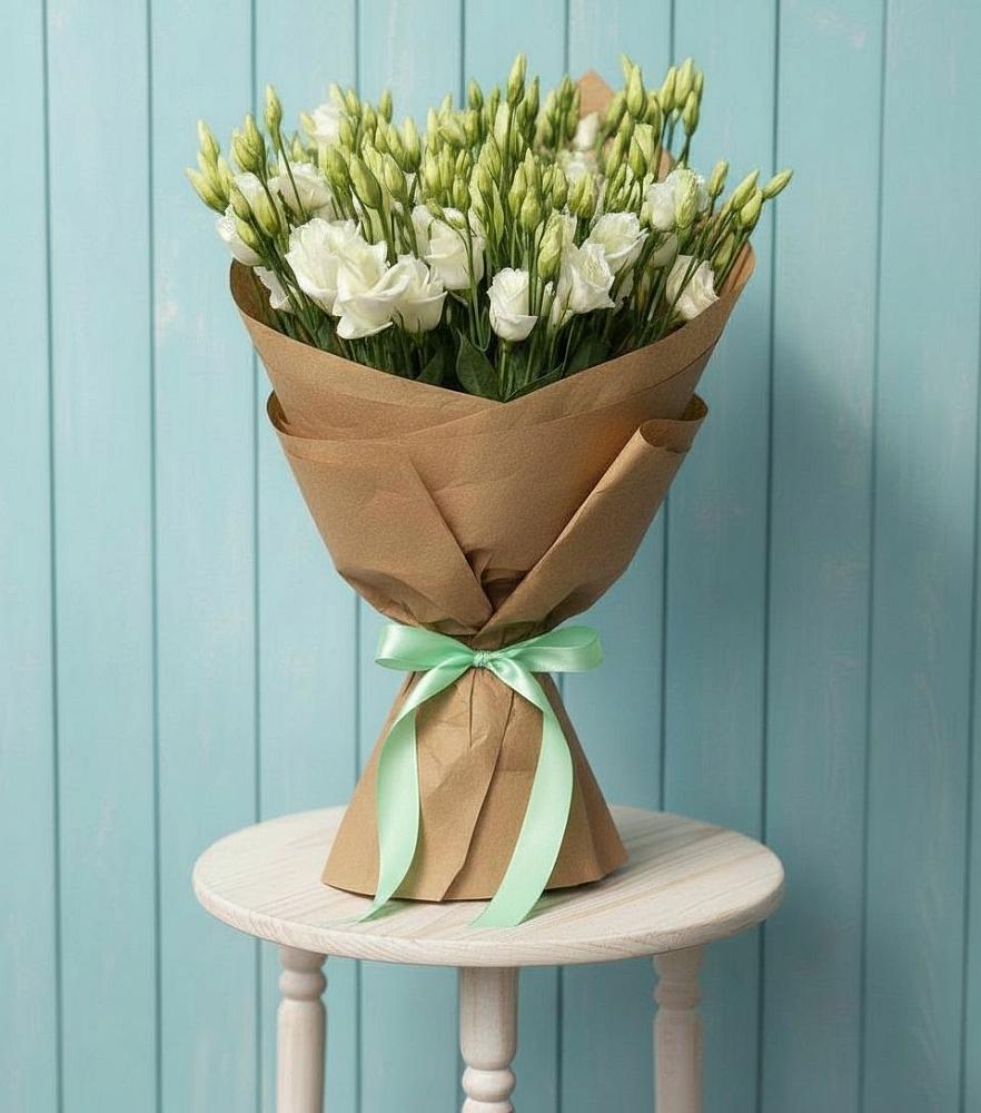 Букет цветов из: Лизиантусы в Щельпино