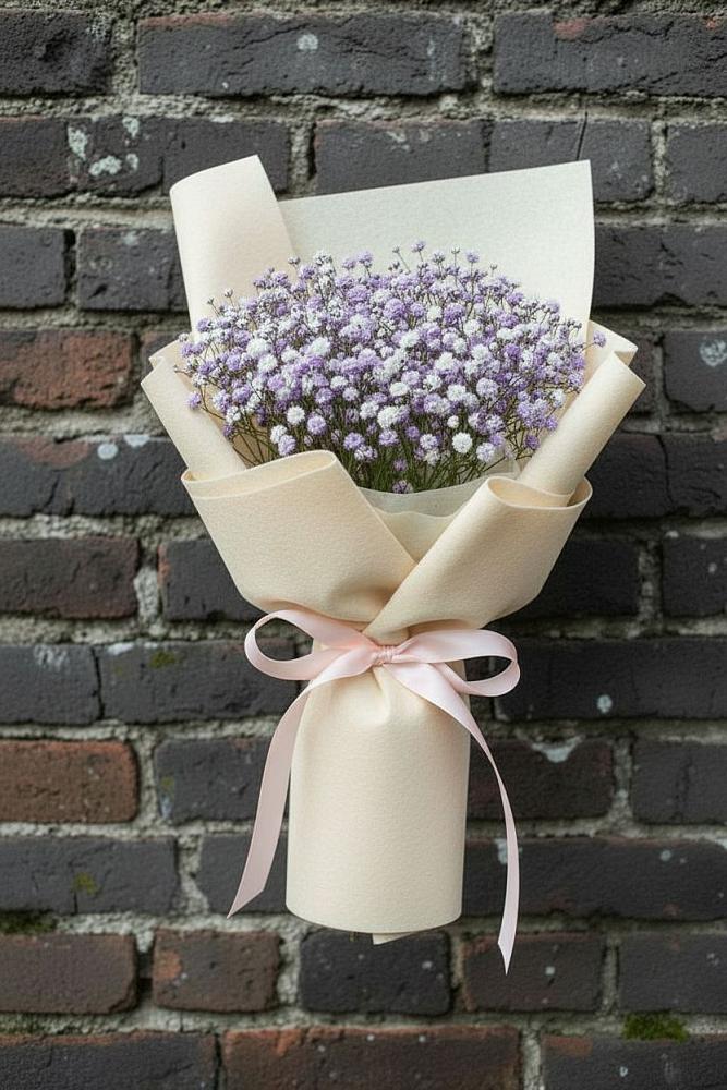 Букет цветов из: Гипсофила в Щельпино