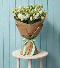 Букет цветов из:  Лизиантусы в Щельпино