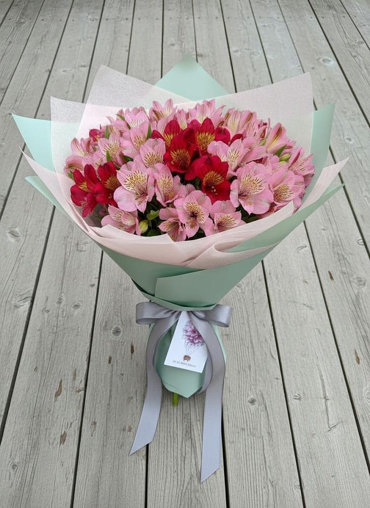 Букет цветов из: Альстромерии в Щельпино