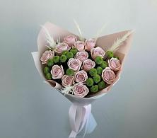 Букет цветов из:  Розы и Хризантемы в Щельпино