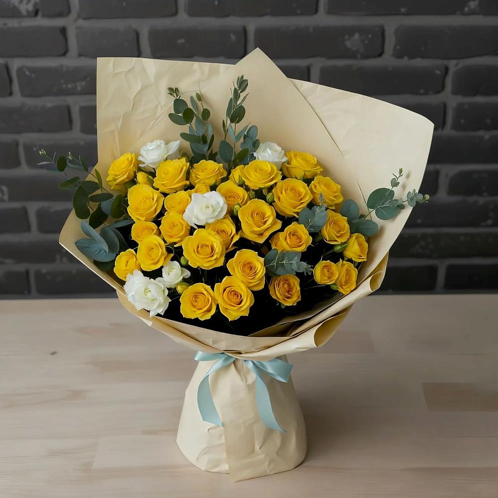 Букет цветов из: Розы в Щельпино