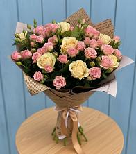 Букет цветов из:  Розы в Щельпино