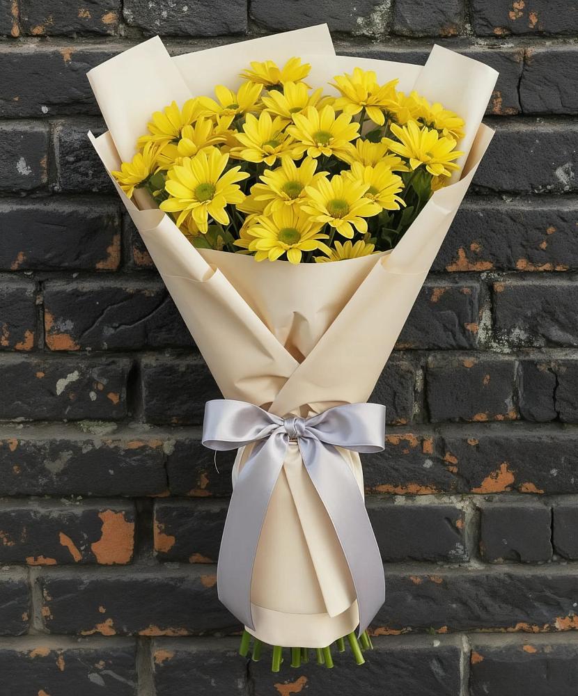 Букет цветов из: Хризантемы в Щельпино