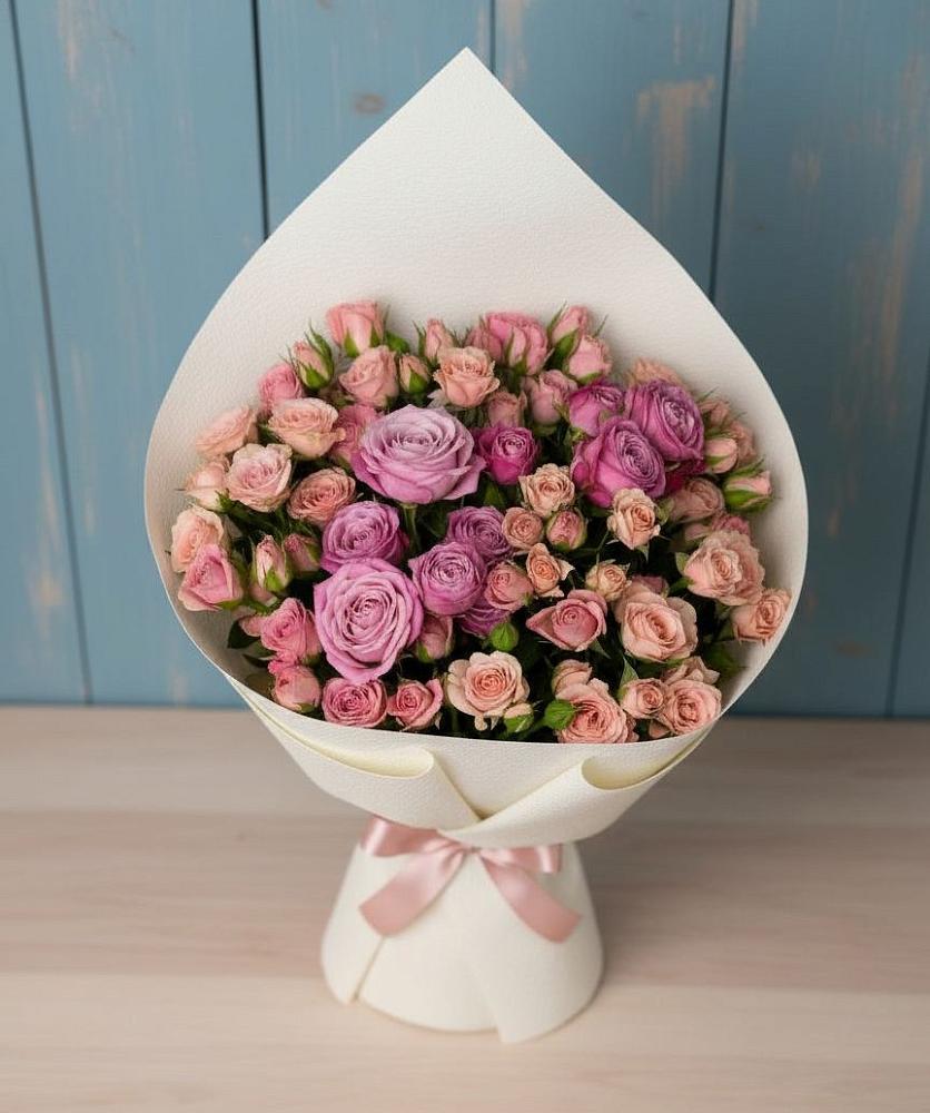 Букет цветов из: Розы в Щельпино