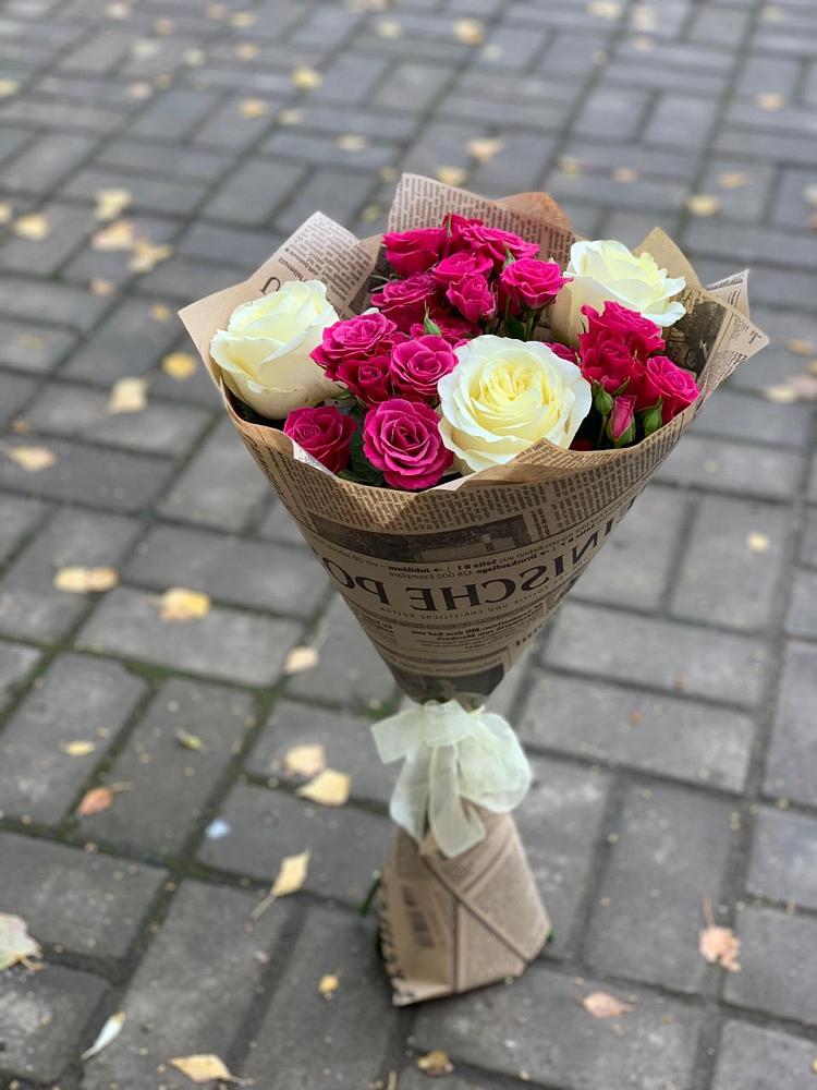 Букет цветов из: Розы в Щельпино