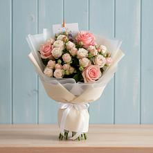 Букет цветов из:  Розы в Щельпино