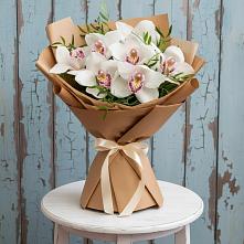 Букет цветов из:  Орхидеи и Розы #REPLACE_PRED# Щельпино